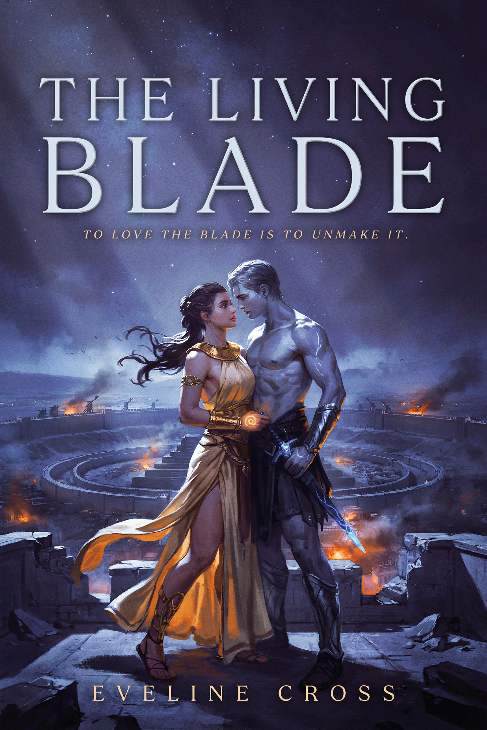 The Living Blade cover